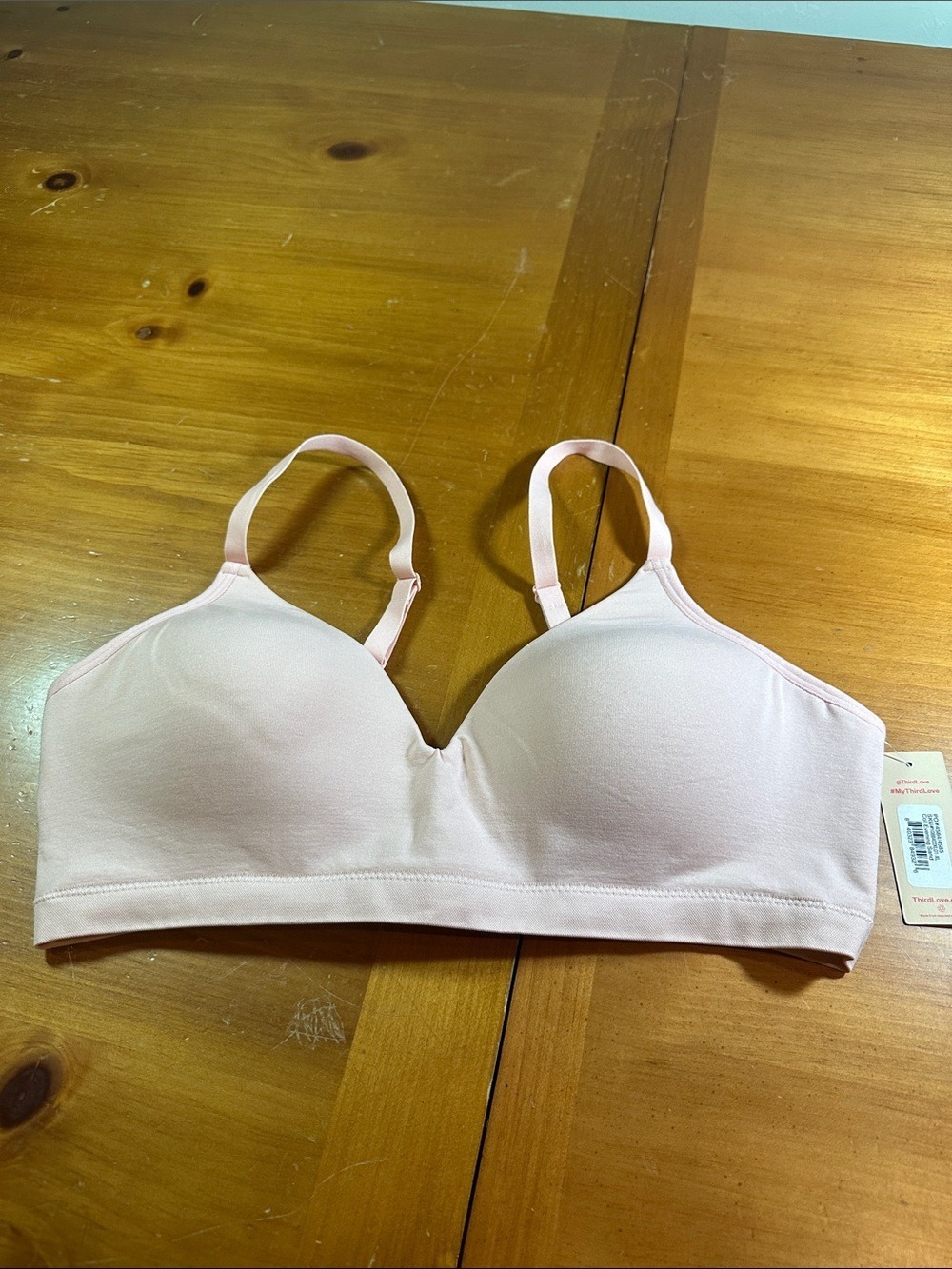 ThirdLove Light Pink Wireless Molded Bra